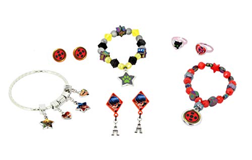 kd fashion T19804 - Caja de Joyas (9 Piezas), Color Rojo