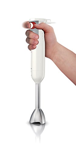 Philips HR1641/05 Speed Touch Stabmixer (700 Watt, 0,35 Liter) weiß/rot - 8