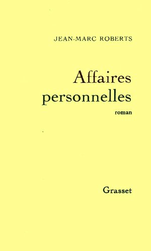 couverture de : Affaires personnelles