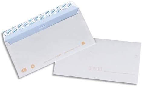 GPV 21984 Self-Adhesive Envelopes Box of 500 110 x 220 mm White