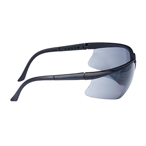 3M Schutzbrille 2751, Schutzbrille AS/AF/UV, PC, grau getönt, einstellbare Bügellänge, weicher Nasensteg - 3