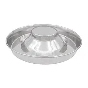 Fuzzy Puppy Pet Products PS-11 Puppy Saucer Dog Bowl with Raised Center, 11