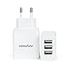 Produktbild Smart Charger iMyMax 3,1A (S3), Dreier-und Schnell-Ladegerät, for android und Apple Geräte … (white)