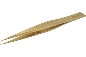 KD89 Horotec - MSA12.303 - Pęseta precyzyjna do zegarów mosiężnych - Doskonałe wykończenie - Wyprodukowano w Szwajcarii - różne rozmiary do wyboru (12.303-AA)