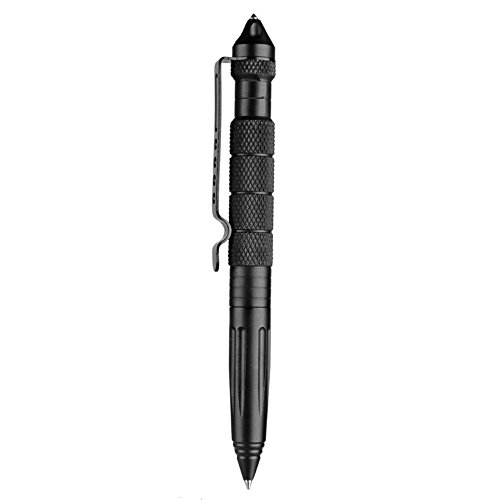 Venoka Tactical Defense Pen Selbstverteidigung Tool tragbares Werkzeug Selbstverteidigung, Schwarz - 4