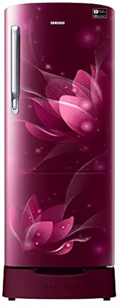 Samsung 212 L 3 Star Direct-Cool Single Door Refrigerator (RR22T285YR8/NL, SAFFRON RED)