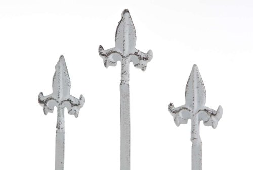 CLP Rosenbogen EMMA, Eisen pulverbeschichtet, ca. 150 cm breit, ca. 250 cm hoch, Metall Rankhilfe antik weiß - 5