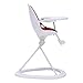 Ickle Bubba Orb Baby Highchair - Feature Packed Feeding High Chair in Red on White Colour Combination