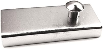 ZickZackNaehmaschine Magnetic Ruler, Seam Aid, Practical Magnetic Straight Edge Ruler With Knob