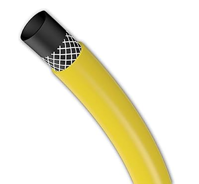 Bradas WMS1/250 Tuyau d'arrosage 50 m, 1/2 ", jaune, 40 x 40 x 50 cm