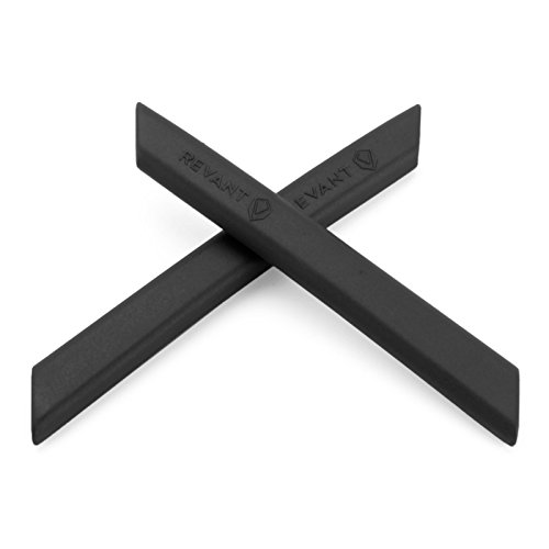 Revant MaxGrip® un par de cubiertas del templo para Oakley Jawbone - Black