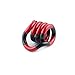 Price comparison product image Newin Star Adult Kid Fiddle Fidget Anti-Stress ADHD Autism EDC Sensory Stop Smoking Toy Decompression Twisting Toys 1pcsRed Black