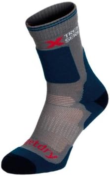Target Dry Men's Calf Socks Grey Small