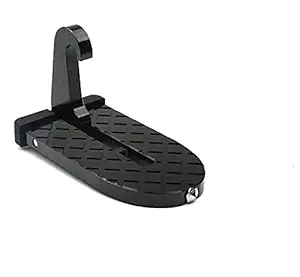 AADCART Car Door Step Folding Car Door Latch Hook Step Mini Foot Pedal Ladder for Jeep SUV Roof