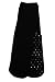 Weri Spezials Baby and Children Unisex Terry ABS Socks with non-slip soles (points) 12-24 Months Black