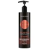 champu pelo rizado encrespado Después se limpia con agua, cualquiera placer hecho de, al tacto como en el reet del espejo, que el pelo visiblemente más suave y mejor se controlada. mencionar especial para su gran capacidad especialmente adecuado para el uso de los cabellos gruesos, y también a su sutil perfume de pera, firma olfativa de la gama esencial.