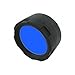 Produktbild Olight® FM10-B Filter Blau - kompatibel mit den Taschenlampen Olight M10,M18,S10,S15,S20,S10R,S15R,S20R