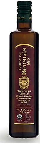 500ml Conde de Benalua premium quality DOP Spanish certified Organic cold pressed Extra Virgin olive oil