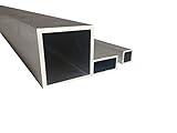  Aluminio Tubo cuadrado hueco Tubo Walz blankes (12 mm x 12 mm x 1 mm x 1000 mm)