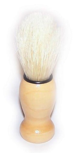 Wooden Old Fashioned Mens Shaving Brush - Wood handle