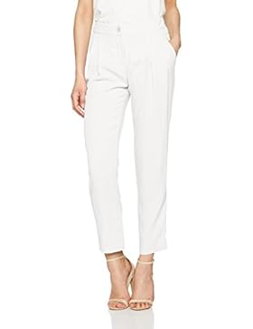 Patrizia Pepe 2P0948 AJ80, Pantalone Donna, Off White, IT 42