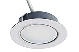 La salida de luz: 1x 250 lúmenes - temperatura de color: 3000 Kelvin blanco cálido