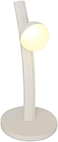 Hines Simple Modern Bedroom Bedside Eye Protection LED Desk Lamp Desk Student Dormitory Folding Study Table Lamps White Living Room Office High Brightness Energy Saving Table Light