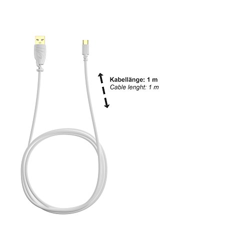 KabelDirekt 1m weißes Micro USB 2.0 Kabel – TOP Series - 2