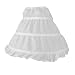 Imported Flower Girl 3-Hoop A-Line Crinoline Petticoat Underskirt Children Age 2-14 RS.760.00