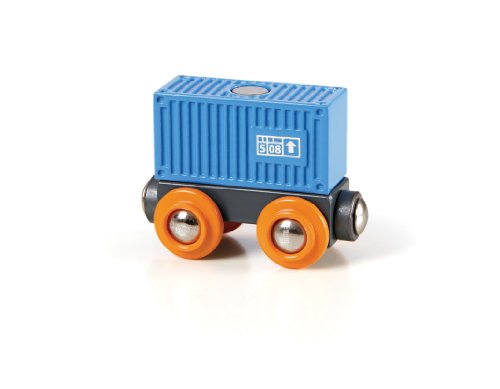 BRIO 33692 Blue Container Wagon