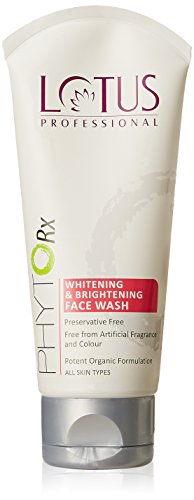Lotus Professional Phyto Rx Whitening and Bright Face Wash, 80g