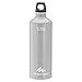 Produktbild QUECHUA Schraubverschluss, Aluminium, 100 Wanderflaschen, 0,75 l, Grau