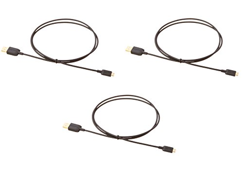 AmazonBasics - Cables USB 2 0 de tipo A a tipo micro B - 0 9 m 3 unidades reviews AmazonBasics - Cables USB 2 0 de tipo A a tipo micro B - 0 9 m 3 unidades