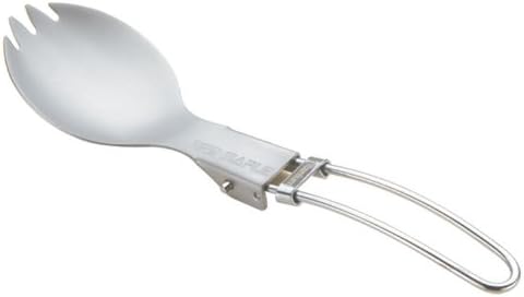 Titanium Folding Spork Outdoor Cutlery Camping Spoon