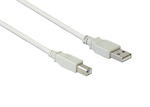 Anschlusskabel USB 2.0 Stecker A an Stecker B, 0,5m, Good Connections®