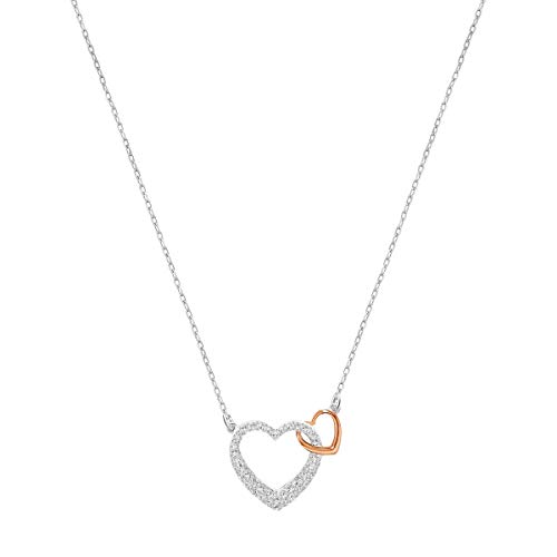 Preisvergleich Produktbild Swarovski Dear Necklace Small White Mixed Plated 5156815