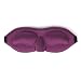 Imported Soft Contoured Sleep Mask Sleeping Eye Shade Patch Blinder Burgundy + Black RS.210.00