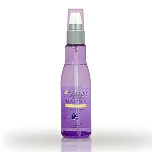 Astaberry Professional Hair Serum (With Jojoba & Vitamin E) 100ml - Instant Shine, Reduce Hair Loss, Split hair, Dandruff