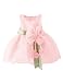 Little Sorrel Baby Girls Chiffon Sleeveless Bowknot Belt Wedding Party Bridesmaid Toddler Dresses Age 6 to 36 Months