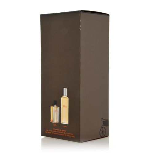 Hermès Terre Set 30 ml Eau de Toilette nachfüllbares Travelspray + 125 ml Nachfüllung, 1er Pack (1 x 155 ml) - 5