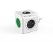 Produktbild allocacoc PowerCube Switch Original, Reiseadapter mit Schalter, 4 fach Steckdose zum Stromsparen, 230V FR