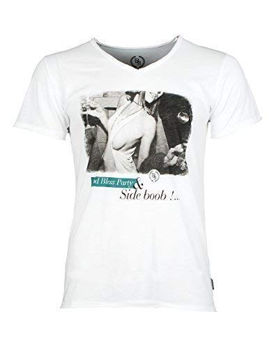 Boom Bap Wear - Camiseta - para Hombre Blanco Blanco XS