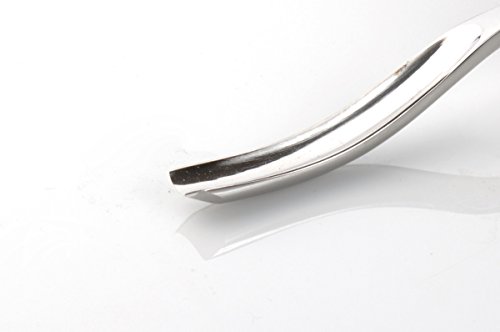 Kirschen Kerbschnitzbeitel mit Birnenheft Stich 10, gebogen & tiefer Höhlung – 6mm - 2