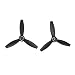 Produktbild Rotor Airplane Propellers Props Propellers-Quadcopter Für Parrot Bebop 2 Drone Carbon-Faser - Schwarz