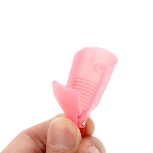 10 Stück Nagel Kunst tränken weg Cap Clip, UV Gel Polish Remover Wrap-Werkzeug,CIDBEST® Professionelle Kunststoff-Acrylnagel Auferstehung Sets Nail Clip Resurrection Finger setzt Nagel-Sets Maniküre Werkzeuge - 6