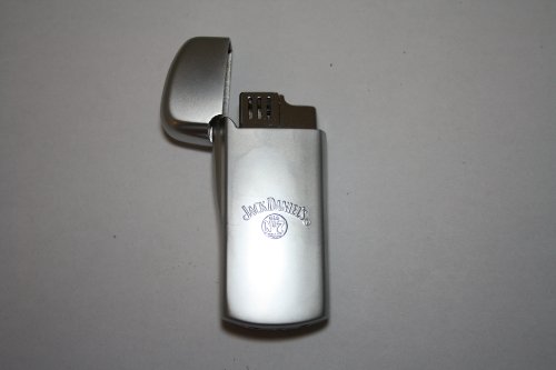 Preisvergleich Produktbild Jack Daniels Satin Chrom Gas-Feuerzeug