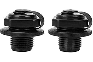 CHJIEJIE Sarplle Tapones de válvula de aire para kayak, 2 unidades, universales, de repuesto, para botes inflables, colchones de aire, barcos de pesca, canoas, barcos, 22 mm