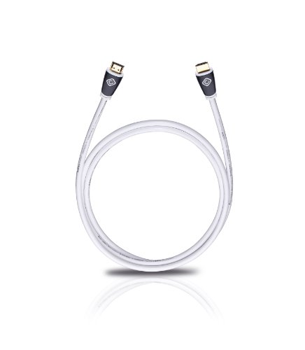 Oehlbach Easy Connect High Speed HDMI Kabel 0,75m weiß