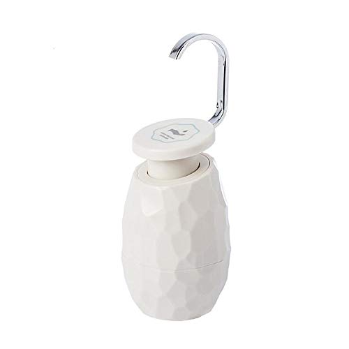 Preisvergleich Produktbild GHJGTL Manuelle Seifenspender ABS Tischpresse Händedesinfektionsmittel Flasche 400 Ml Nachfüllbare Flüssigkeitspumpe Für Küche Und Bad (Farbe : Hellgrau)