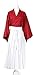 Produktbild [Alle vier size] Kenshin Himura Kenshin Cosplay rot Hakama ver Kostum %ÀÞÃ%wig separat erhaltlich%ÀÞÃ% SML XL SK (1. Himura Kenshin rot S)